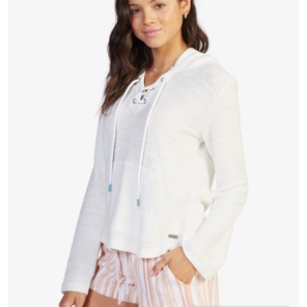Roxy Women's Pearling Poncho Hoodie - M - Picture 5 of 11